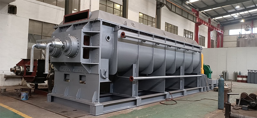 桨叶干燥机制作完毕