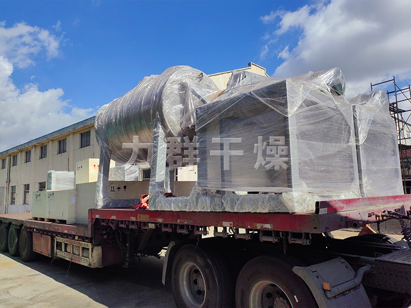 两台ZPG2000型真空耙式干燥机出口哈萨克斯坦